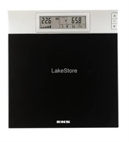 180kg/100g Personenwaage Digital Waage Körperfettwaage Körperwaage BMI Analyse