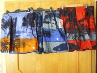 Badehose Badeshort Short Kurze Hose Bermuda Schwimmhose Palmen M-3XL Neu  
