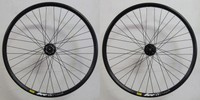 Shimano Deore XT 756 QR-QR Mavic XM319 Disc Laufradsatz MTB 27,5" schwarz 6-L