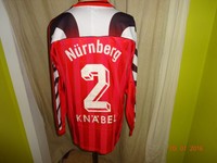 1.FC Nürnberg Original Puma Langarm Trikot 1995/96 "ARO" + Nr.2 Knäbel Gr.M TOP