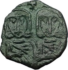 Constantine V & Leo IV Khazar & Leo III Syracuse Ancient Byzantine Coin i59333