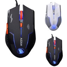 2400Dpi X3 6 key 6D Usb Wired Optical Pro Gaming Mouse Mice For Pc Laptop Gamer