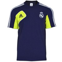 ADIDAS Herren Shirt Real Madrid [S-M-L-XL] Fußball Training Shirt dunkelblau NEU