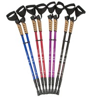 Nordic Walking Stöcke Antischock Wanderstöcke Wandern Trekking Teleskop