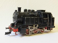 Fleischmann 1320 Lok Lokomotive Dampflok BR 80 Guss Spur HO