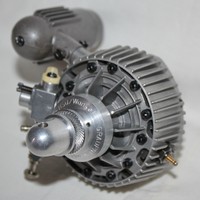 Graupner NSU Wankelmotor 4,9 ccm / Wankel OS Max Rotary Engine 0.3 cu No. 1800