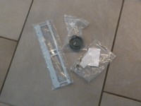 Rad Reparatur Set NEU geeignet für Vorwerk Kobold EB 350 und 351 F + Bodenblech