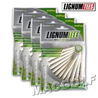 4 Päckchen â 12 Stück - Lignum Tees 82mm Weiss (insgesamt 48 Tees).