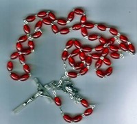 Rosenkranz - rot  - Kommunion