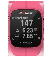 Polar M400 HR Pulsuhr mit Herzfrequenzmesser Pink