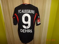 FC Augsburg Jako Aufstieg Matchworn Trikot 10/11 +Nr.9 Oehrl + Handsigniert Gr.L