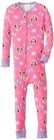 NEW DISNEY BABY KOMAR GIRLS FOOTLESS SLEEPER Pink Minnie Mouse Size 18 Months