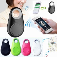 Smart Finder Bluetooth Tracer Pet Child Gps Locator Tag Alarm Key Tracker White