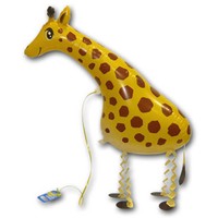 Folienballon Airwalker Giraffe Luftballons Luftballon Folienballons