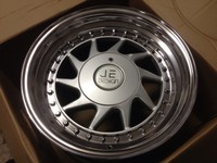JE DESIGN / OZ Turbo In 8,5x15 Org Grösse VW Golf Polo Opel Bmw Honda 4/100 GTI