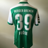 LUKAS FRÖDE  "MATCHWORNTRIKOT"  SV WERDER BREMEN