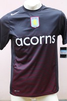 Nike ASTON VILLA Fußball Trikot | Men | schwarz | Größe XL + XXL | NEU & OVP