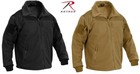 Special Ops Tactical Fleece Jacket - Rothco Mens Black or Brown Spec Ops Coat