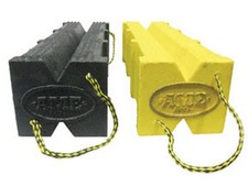 Ame International 15240 Super Stacker Cribbing Block, 6"x7"x24" Yellow
