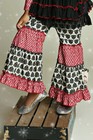 Mustard Pie Pixie Pant Holiday First Snow Cherry Black Multi NWT sz 4 6X