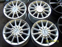 4x Centra Alufelge 7x15 ET37 5x108 Volvo Ford 