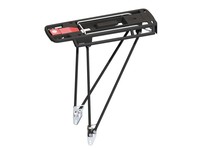 Fahrrad Gepäck Träger Pletscher Dual schwarz,26-28 Zoll, Easy-Fix und Klickfix