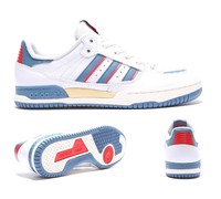 Mens Adidas Tennis Super White/Grey Trainers RRP £76.99