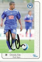 Chinedu Ede   Hertha BSC Berlin  Trading Card -166196