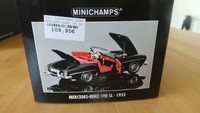 Minichamps Mercedes 190SL Schwarz Neu Ovp 1:18