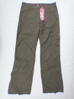 00622 Damen Hose Stoff QS by S.Oliver Mona W34 in cm L34 khaki 0074