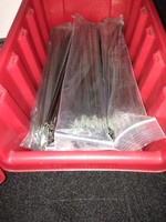 Sapim Cx Ray Messerspeichen Straight Pull Speichen 260 mm u. 262 mm Silber