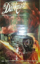 The Darkness One Way Ticket to Hell, Atlantic promotional poster, 2005, 11x17,Ex