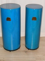 Pearl Tube Cajon  blau 10"  und 12"  Congas mit Holzspielfläche,  coole Optik