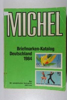 MICHEL Briefmarken-Katalog Deutschland 1984, guter Zustand