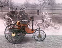 Mercedes Benz Classic Benz Patent Motorwagen 1886 , grün , Norev , 1:18 * NEU *