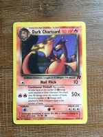 Pokemon Karte Dunkles Glurak / Dark Charizard #21/82 sehr guter Zustand