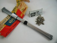 Fahrrad Speichen verchromt Chromspeichen Keba und Nippel DDR Mifa Diamant NOS