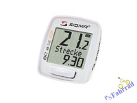 Sigma Fahrradcomputer Tacho Fahrrad Computer BC 8.12 ATS kabellos 8 Funktionen