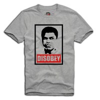 ★ MUHAMMAD ALI/CASSIUS CLAY "DISOBEY" T-SHIRT ★
