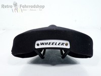 Wheeler Sattel von 1990 by Viscount Kult RAR 410g TOP Vintage schwarz