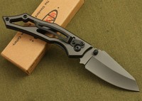 DARK KNIGHT Titanbeschichtung Klappmesser Jagdmesser Taschenmesser