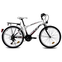 24" ZOLL CITY BIKE JUGENDRAD FAHRRAD JUNGENFAHRRAD KCP WILD CAT 18G SHIMANO 40ws