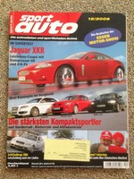 Sport Auto SPA Heft 12/2006 Jaguar XKR Drift Challenge 2006 Kompaktsportler