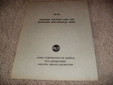 Rca - Kinescope Electron Guns For Producing Non Circular Spots Book - 1956