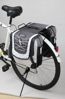 Doppel Gepäckträger Fahrrad Tasche Fahrradtasche Gepäcktasche 