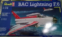1:72 Revell BAC Lightning F.6 OVP