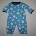 New Gymboree Stars Blue Romper Sleeper Outfit NWT Newborn 0-3m 3-6m 6-9m