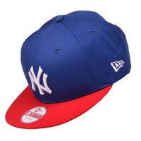 New Era NY 9FIFTY Cap NBL Basic  Blau rot red blue Snapback
