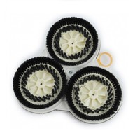 Kehrscheibe Reinigungsscheibe Bürste geeignet für Vorwerk Pulilux PL 515 