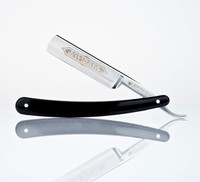 DOVO Rasiermesser vollhohl BEST QUALITY Cellidor 5/8" straight razor black DOVO